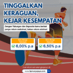 Tinggalan Keraguan, Kejar Kesempatan