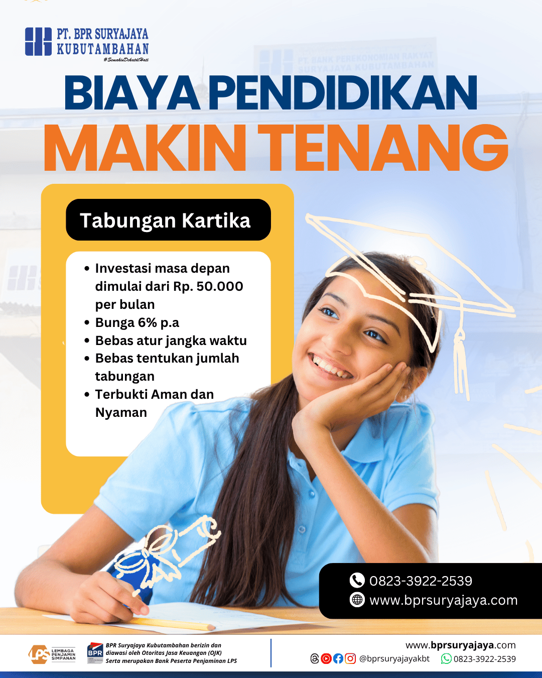 Tabungan Kartika: Tabungan Berjangka Cerdas dan Menguntungkan dari PT. BPR Suryajaya Kubutambahan