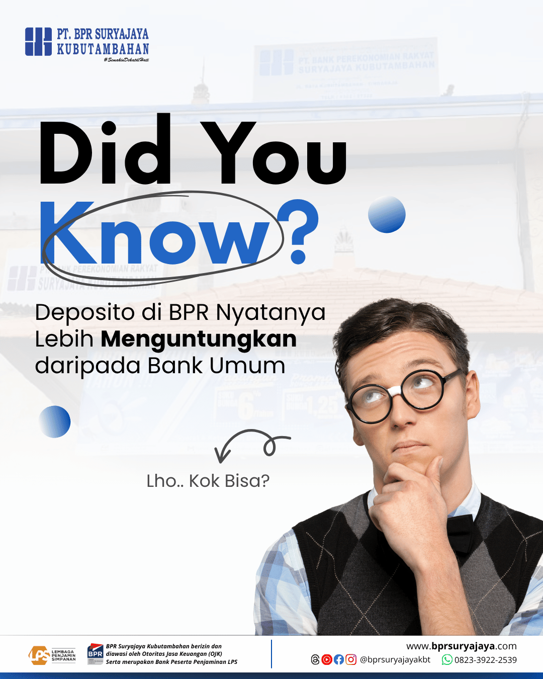 Deposito BPR : Investasi Cerdas dengan Bunga 6,50% Per Tahun yang Dijamin LPS 1 Deposito BPR