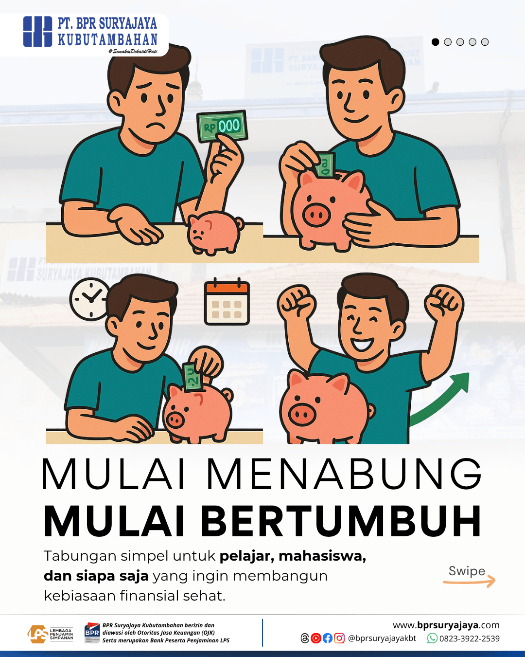 Mulai Menabung Mulai Bertumbuh