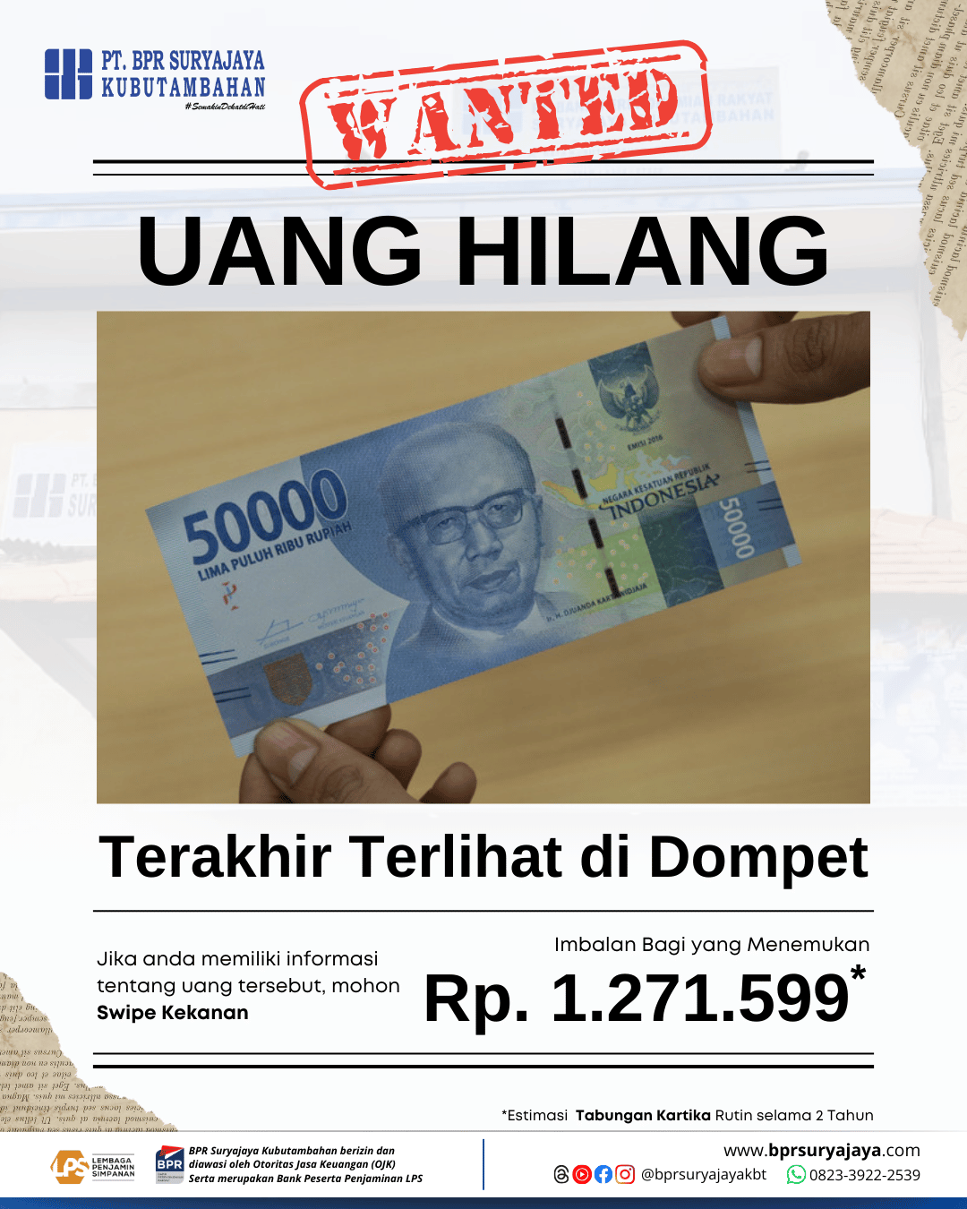 Pengumuman Operasional Piodalan Buda Cemeng Klawu